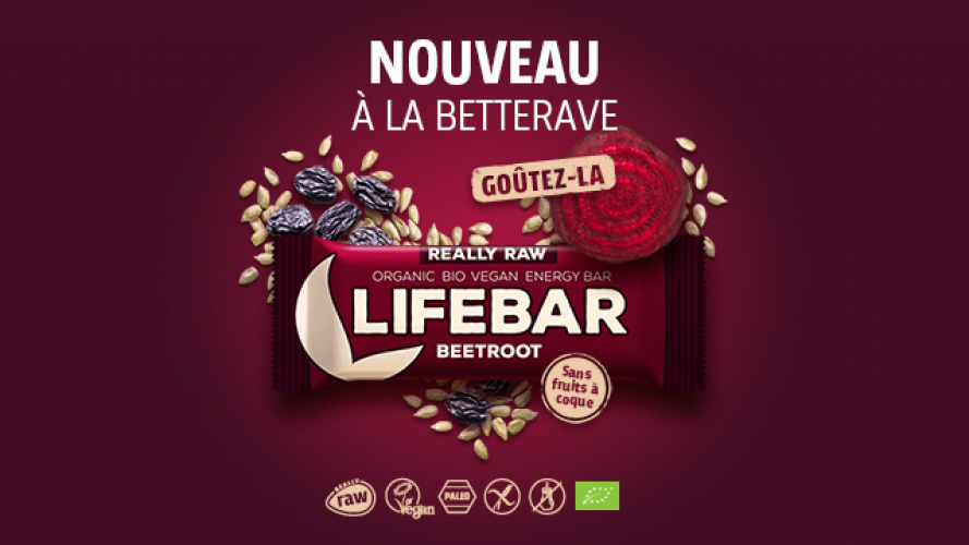 Nouveauté automnale : LIFEBAR betterave