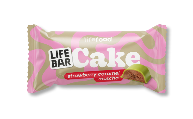 LIFEBAR Cake Fraise caramel matcha BIO (kopie)