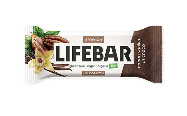 LIFEBAR InChoco cacao vanille BIO & CRU