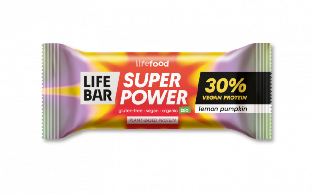 LIFEBAR Super Power citron au citrouille BIO
