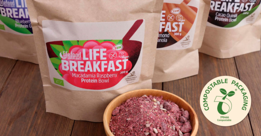 Lifefood lanceert 100% composteerbare verpakkingen