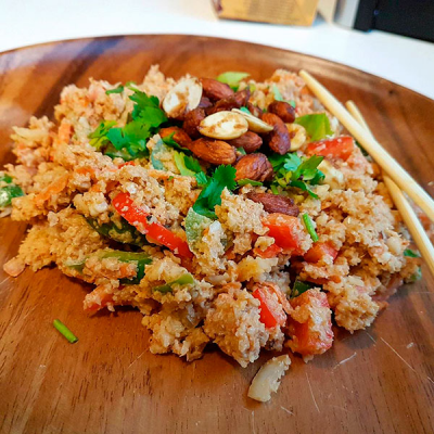 Bloemkool Couscous Teriyaki