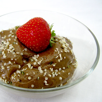 Rauwe Maca Chocoladepudding