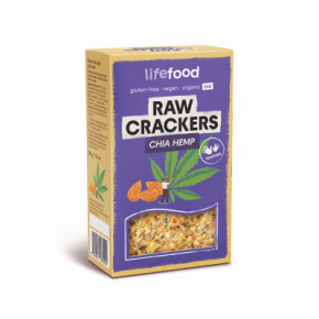 Life Crackers Chia Hennep RAW & BIO