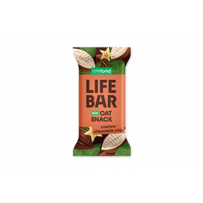 BIO LIFEBAR Oat Snack cashew chocolate chip