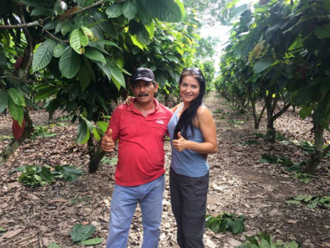 A report from a slightly different cocoa farm