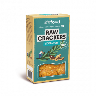 Raw Organic Rosemary Life Crackers