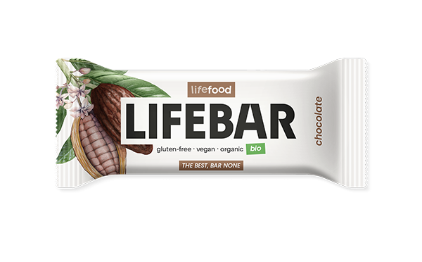 Raw Organic LIFEBAR Chocolate