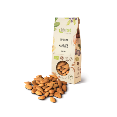 Raw Organic Almonds with Skin