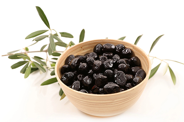 Raw Organic Dried Black Botija Pitted Olives 500 g