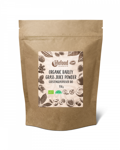Raw Organic Green Barley Grass Juice Powder