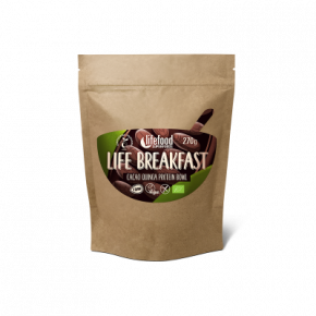 Raw Organic LIFE BREAKFAST Bowl Cacao Quinoa Protein
