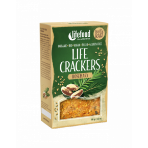 Raw Organic Rosemary Life Crackers