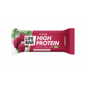 Organic LIFEBAR Protein Raspberry