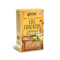 Raw Organic LIFE CRACKERS Almond Protein Flatbread 80 g