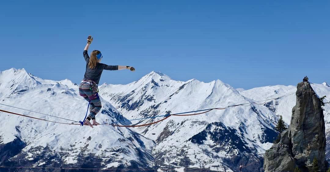 Slackline Profi im Interview