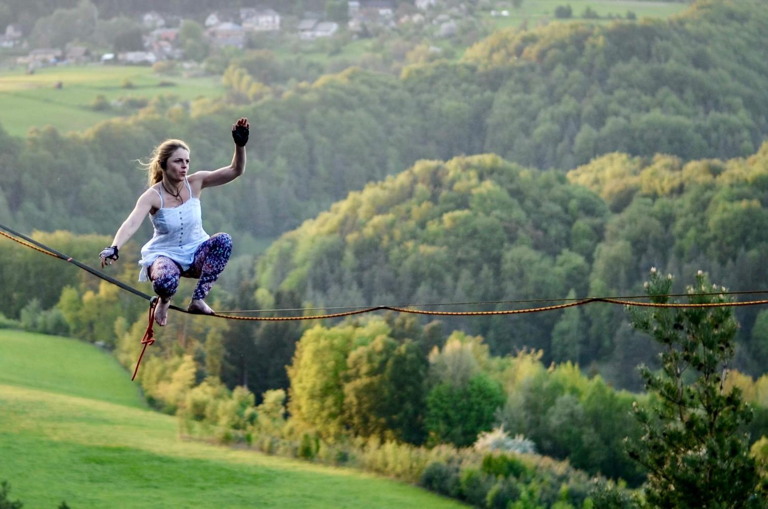 Slackline Profi im Interview Slackline Profi im Interview