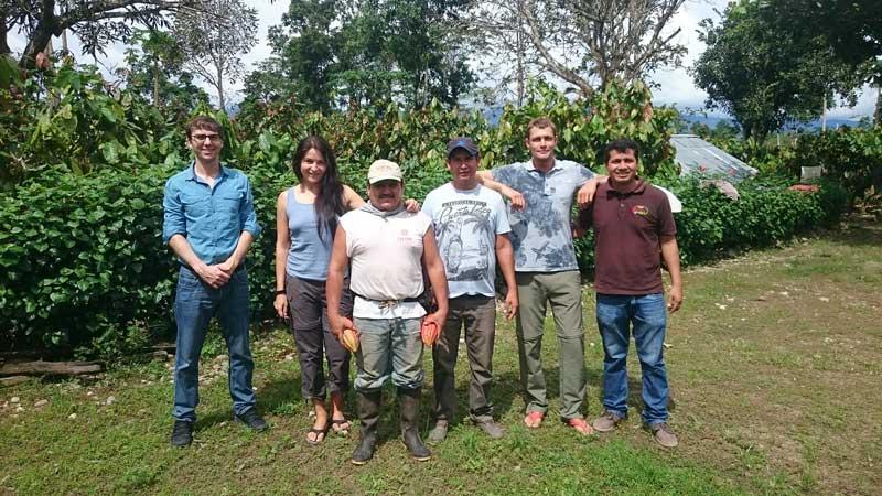 Workers with Tereza, Lifefood owner