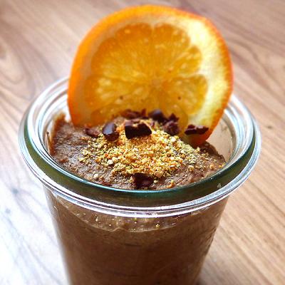 Chia Orangen Pudding