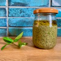 Ground weed pesto