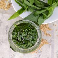 Wild garlic pesto