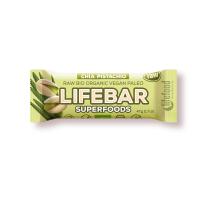 LIFEBAR Superfoods chia pistachio BIO & CRU