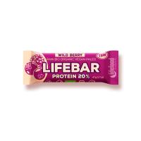 LIFEBAR PROTÉINÉE fruits rouges BIO & CRU