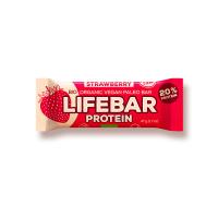 Lifebar Proteïnereep Strawberry RAW & BIO